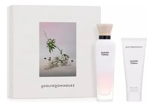 Perfume De Mujer Adolfo Dominguez Set Jazmin Tonka Edt
