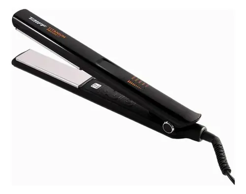 Taiff Planchita De Pelo Profesional Titanium Progress 12c Negro