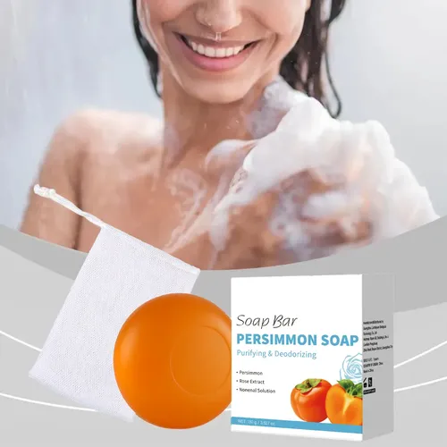 Barra De Odor Corporal De Sabonete De Caqui Com Yssn