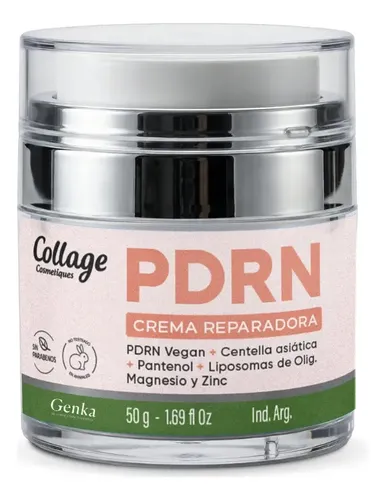 Crema Facial Reparadora Pdrn Centella Vegan 50g Collage