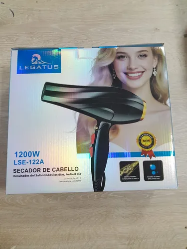 Secador De Pelo Alta Potencia Con Aire Frio Calor Legatus