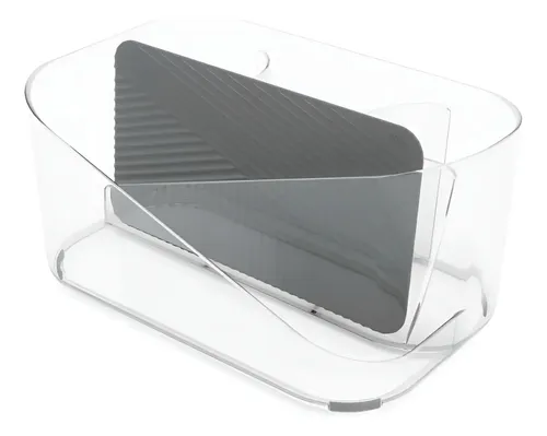 Organizador De Maquillaje Umbra Glam + Base Para Planchita Color Transparente