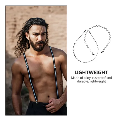 4 Aros De Metal Para El Pelo, Unisex, Ondulados, Para Ducha,