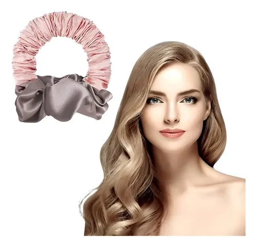 Rulos De Cabello Sin Calor, Diadema Para Dormir