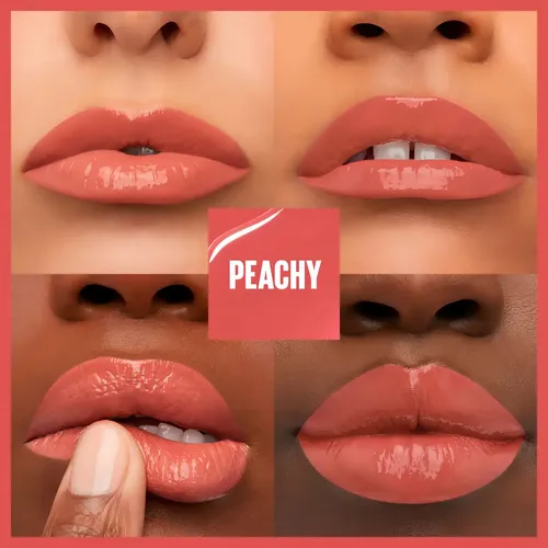 Labial Maybelline Superstay Vinyl Ink Color 15 Peachy