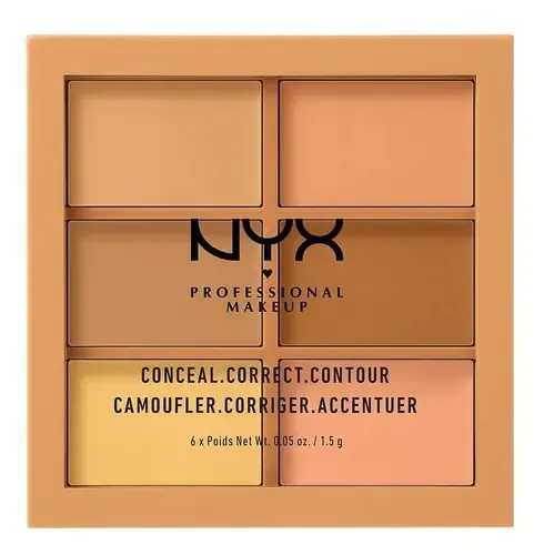 Nyx – Paleta De Correctores Conceal Correct Contour Medium