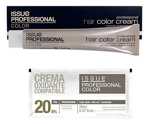 Tintura Issue Professional Negro Permanente 70ml Para Cabello