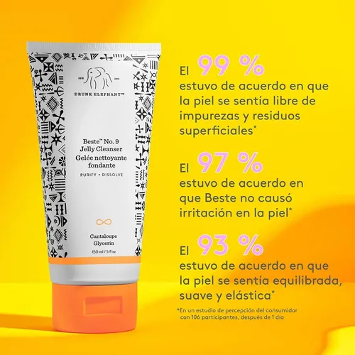 Limpiador Drunk Elephant Beste No. 9 Jelly Cleanser 150 Ml