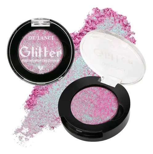 Sombra Multicolor Chameleon Glitter De Afflano Cosmetics