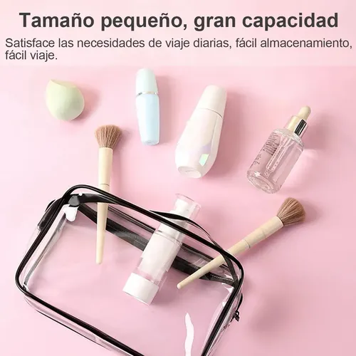 Mujer Set Bolsas Maquillaje Transparentes Variados Xy