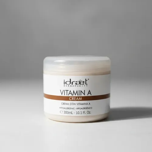 Idraet Vitamin A cream Crema con Vitamina A Hipoalergenico 300ml