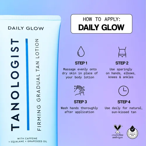 Loción Autobronceante Gradual Firming Daily Glow De Tanologi