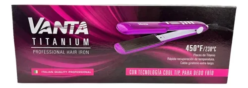 Planchita De Pelo Alisadora Titanium Profesional 230°c 12c