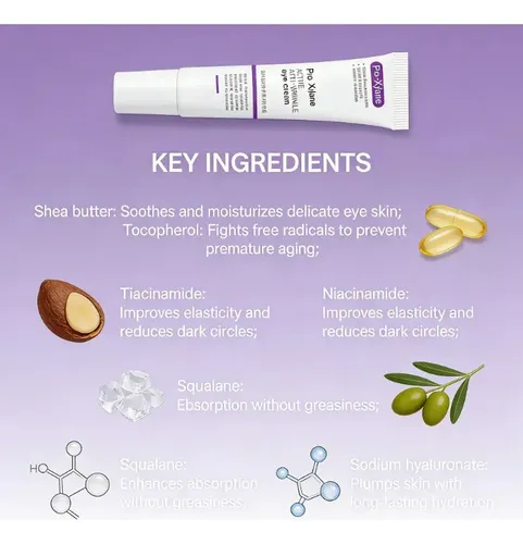 Crema De Ojos Antiarrugas Con Proxylane 15g
