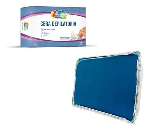 Cera Depilatoria Azul Collage Azuleno Profesional X 6