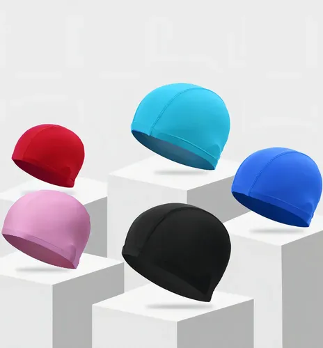 Gorra De Natación Unisex Adultos, Pack De 6 Piezas Vip Bt