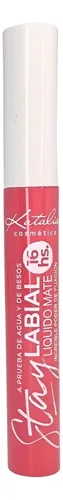 Labial Liquido Matte Katalia Stay 16 Hs De Duración Color Rosa Claro