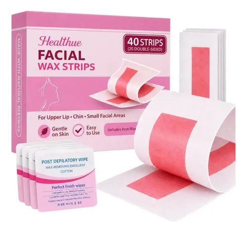 Bandas Faciales De Cera Fría Healhue 39 Count