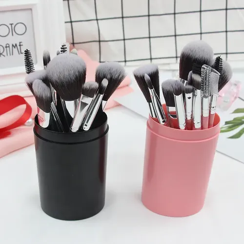 Set De Pinceles De Maquillaje 12/7 Pinceles Para