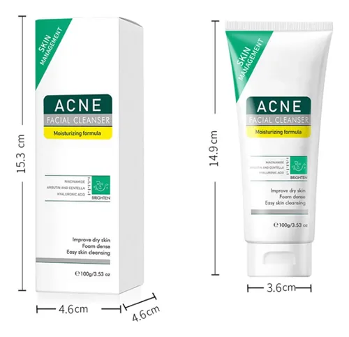 Limpiador Facial Anti-acné Elimina Impurezas Y Reduce Acné