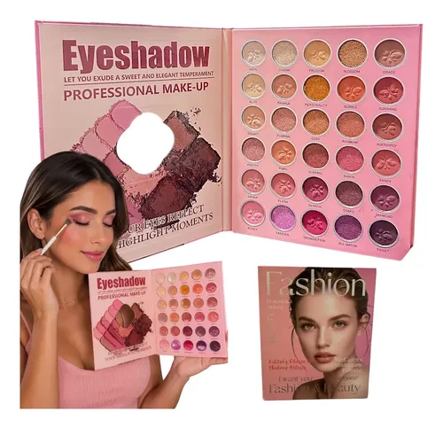 Paleta De Sombras De Ojos Maquillaje Profesional 30 Colores