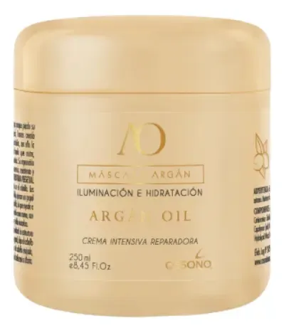 Shampoo + Máscara Argan X 250ml Ossono