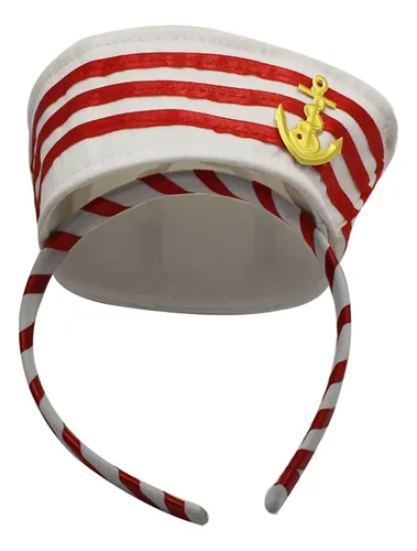 Diadema Para Adultos Con Forma De Sombrero De Marinero, Yate