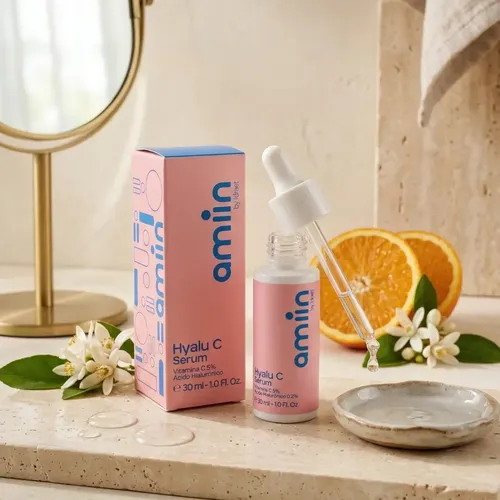 Serum Facial Acido Hialuronico Vitamina C Amiin Idraet 30 Ml