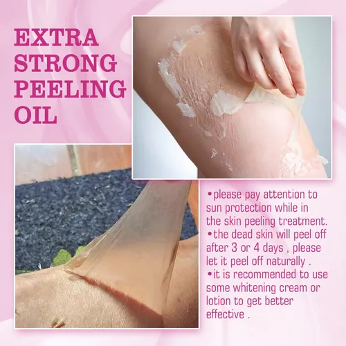 El Aceite De Piel Amarillo Ouhoe Hidrata El Cuerpo, Exfolia  110ml
