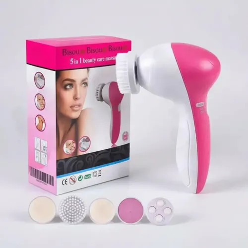 Cepillo Facial Masajeador Exfoliante Limpieza 5 En 1 A Pilas