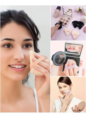 Kit 24 Borlas Para Polvo Maquillaje Esponja Facial Base Cos