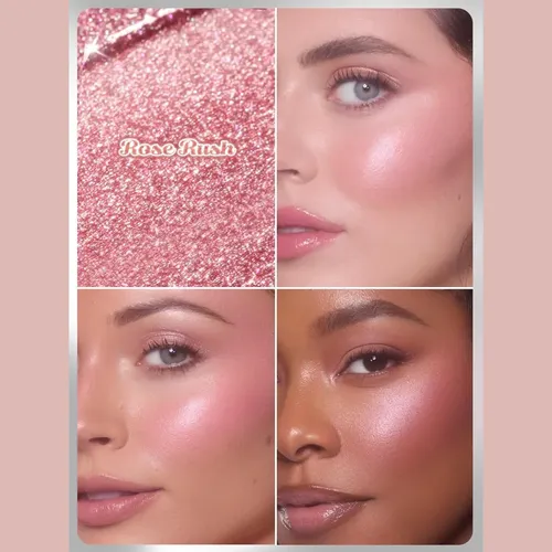 Buttery Bling Rubor Con Brillos Sheglam – Rose Rush
