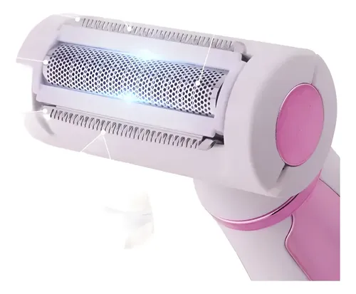 Depiladora Eléctrica 4 En 1 Recargable Usb Mujer Rosa