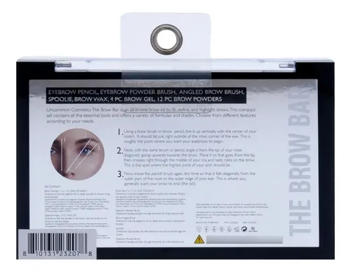 Kit De Barra Para Cejas Uncommon Cosmetics Con Gel Para Ceja