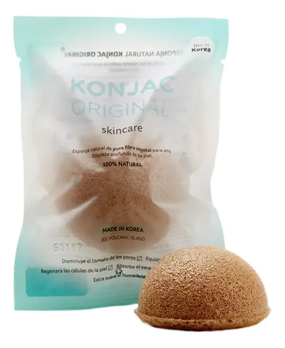 Esponja Facial Konjac Té Verde