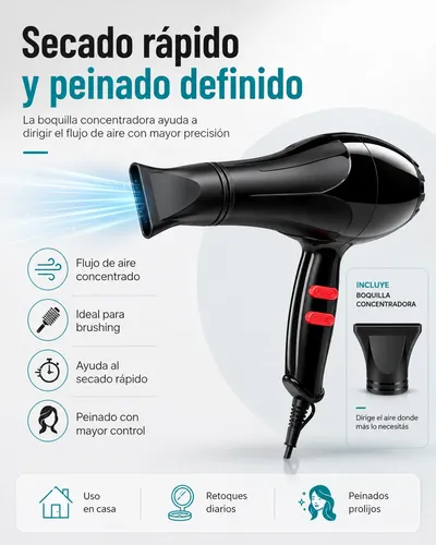Secador De Pelo Nova Nv-6130