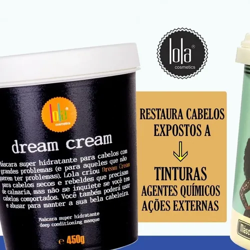 Dream Cream Mascarilla Capilar Hidratación 450g – Lola from Rio