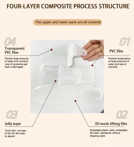 Mascarilla Coreana Facial Lifting Colágeno Efecto Tensor X5