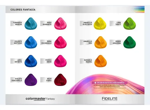 Fidelite Color Master Tintura Fantasia 60g Fantasy