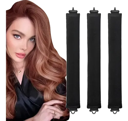 +4pzs Rizador De Cabello Heatless Curls,rulos Para Cabello/