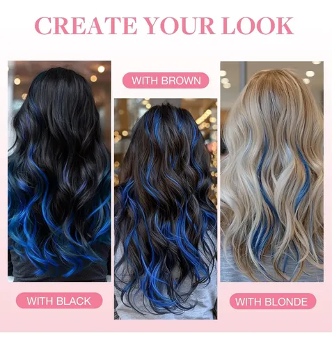 Extensiones De Cabello Tape-in Goo Goo Blue 10in 20g 10