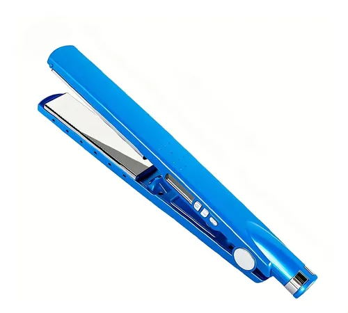 Prancha De Cabelo 2 Em 1, Azul, Aquecimento Rápido