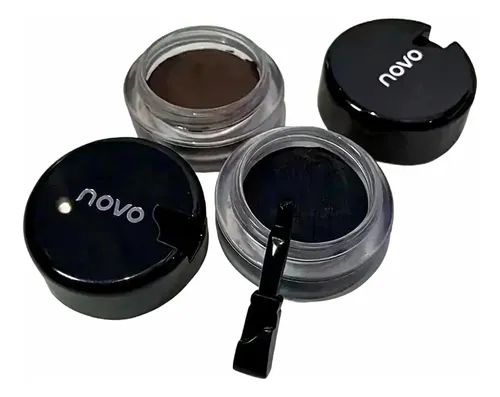 X2 Pomada De Cejas Cushion Delineador En Gel Con Pincel New