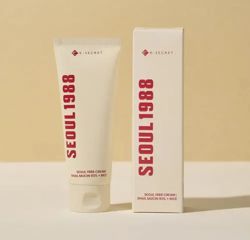 KSECRET Seoul Crema Mucina Caracol 93% y Arroz Hipoalergénica 100ml Facial