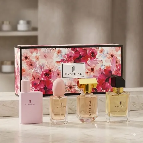 Perfume Árabe Set X4 Mystical Mujer Eau De Parfum Floral