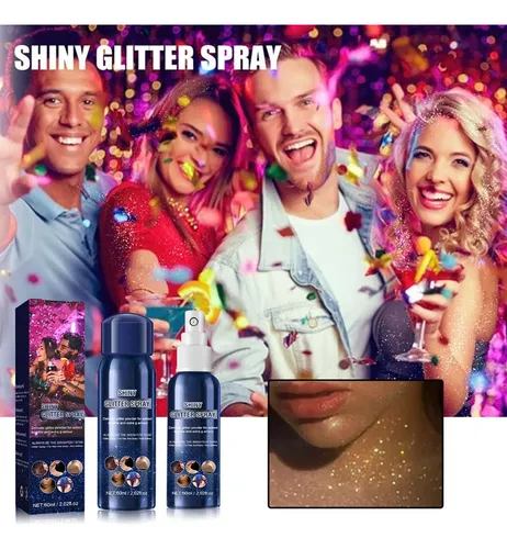 Brillo Corporal Body Glitter Para Secar Rápidamente Y Secar
