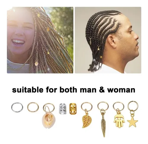 . Rastas Accesorios For El Cabello Anillos For El Cabello