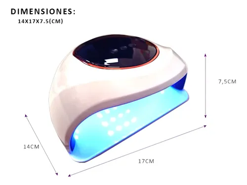 Cabina Para Uñas Uv Led 72w
