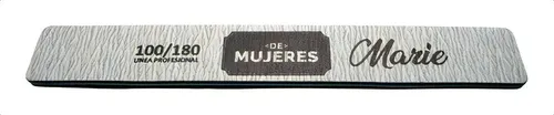 Lima Profesional Escofina Plana 100/180 Marie Demujeres Uñas