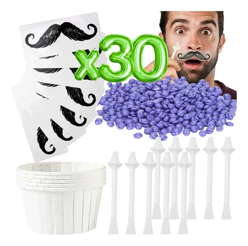 Kit De Cera Depilatoria Unisex Para Nariz Y Orejas, 100 G F